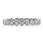 Small Gabby Diamond Wedding Band