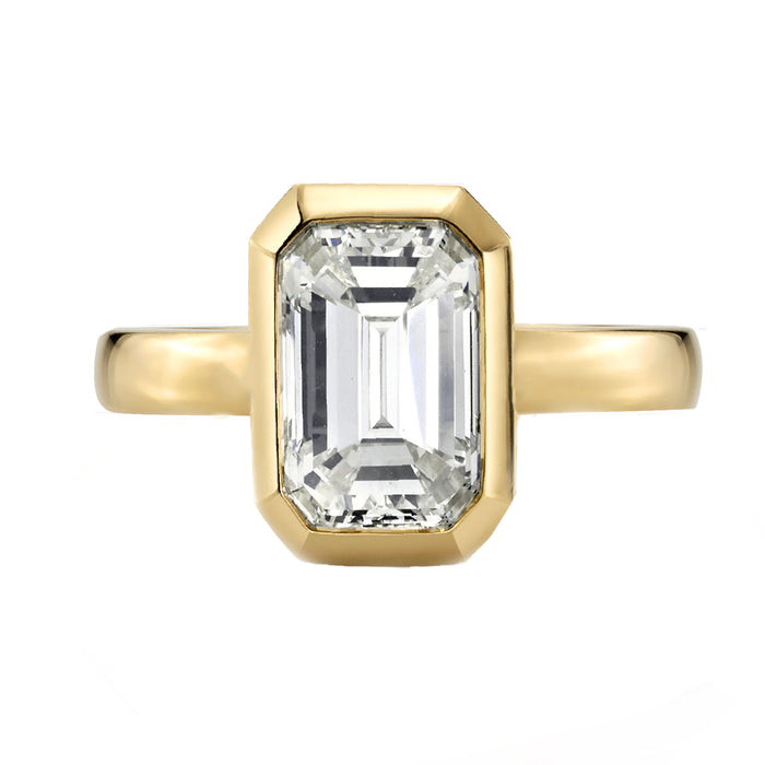 Rae 2.00ct Emerald Cut Diamond Engagement Ring