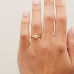 Jolene 0.91ct Old European Cut Diamond Engagement Ring