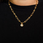Lola 1.82ct Old European Cut Diamond Pendant Necklace