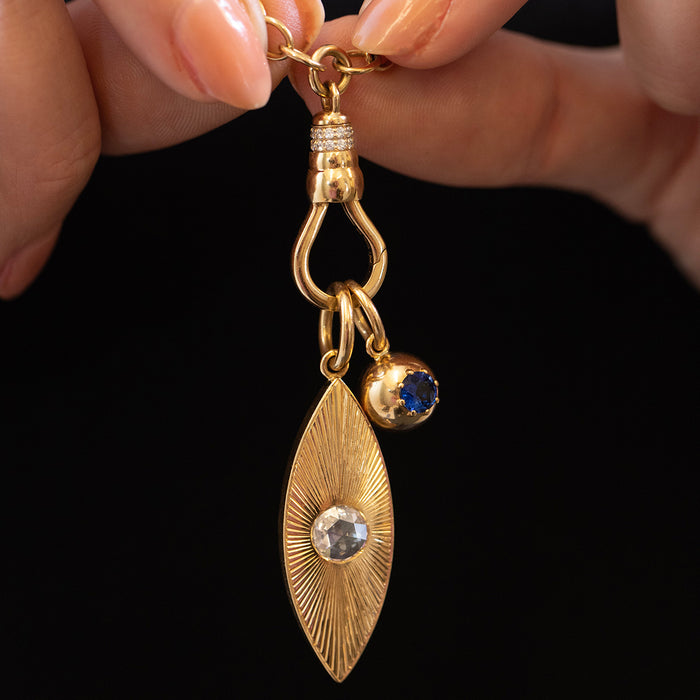 Diamond Naya Eye Pendant