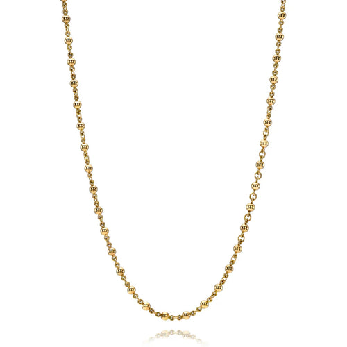 Mini Rosary Bead Chain Necklace