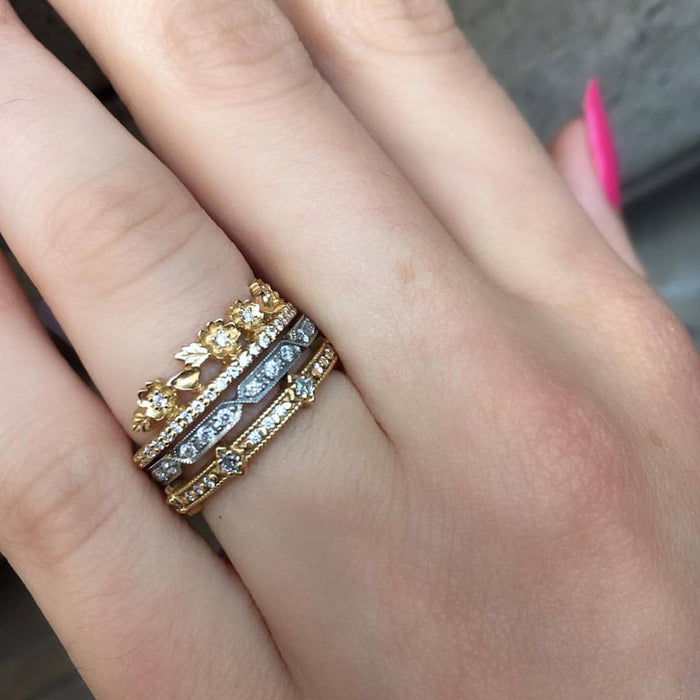 Carly Diamond Wedding Band