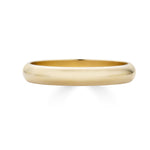 14K YELLOW GOLD DELANCY 3MM WIDE STANDARD WEIGHT STANDARD FIT WEDDING BAND WITH POLISHED FINISH BY G ST. CEREMONY

SIZE 5.5