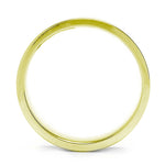 14K YELLOW GOLD "FLAT WALKER" 6 MM COMFORT FIT WEDDING BAND WITH HIGH POLISH FINISH BY G.ST CEREMONY.

SIZE 10