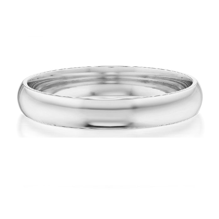 PLATINUM "WALKER" 2MM WIDE LIGHT COMFORT FIT WEDDING BAND BY GREENWICH ST. CEREMONY
SIZE 6.5