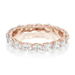 Varick Full Diamond Eternity Wedding Band