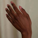 Open Slice Diamond Micropavé Band