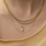 Pearl Droplet Charm