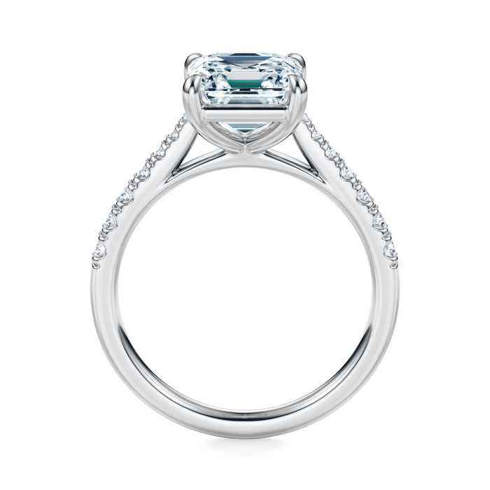 Madison Pavé Engagement Ring Setting