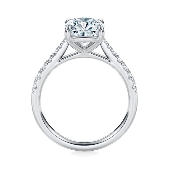 Madison Pavé Engagement Ring Setting