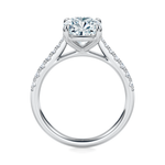 Madison Pavé Engagement Ring Setting