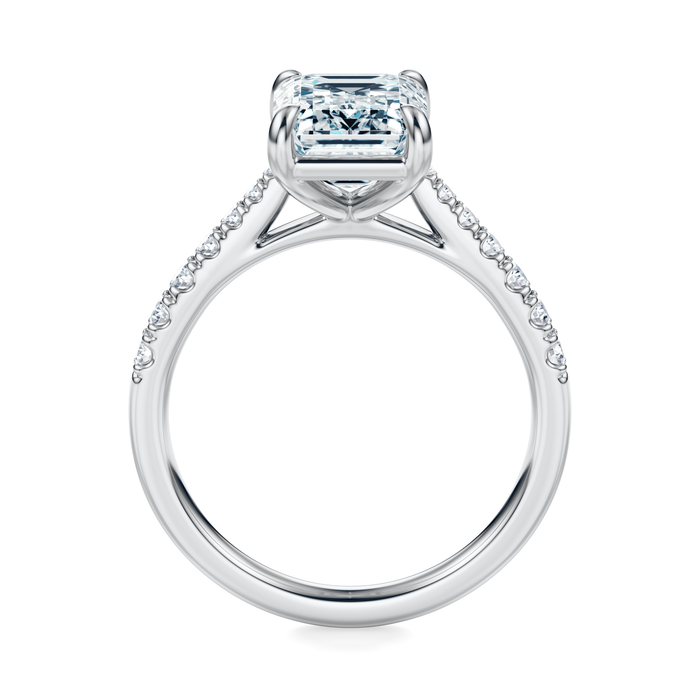 Madison Pavé Engagement Ring Setting