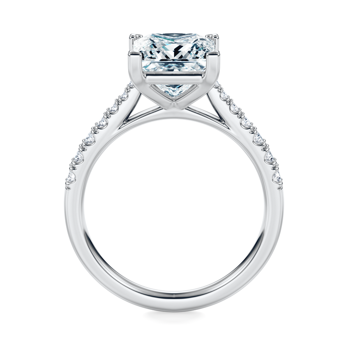 Madison Pavé Engagement Ring Setting