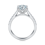 Madison Pavé Engagement Ring Setting