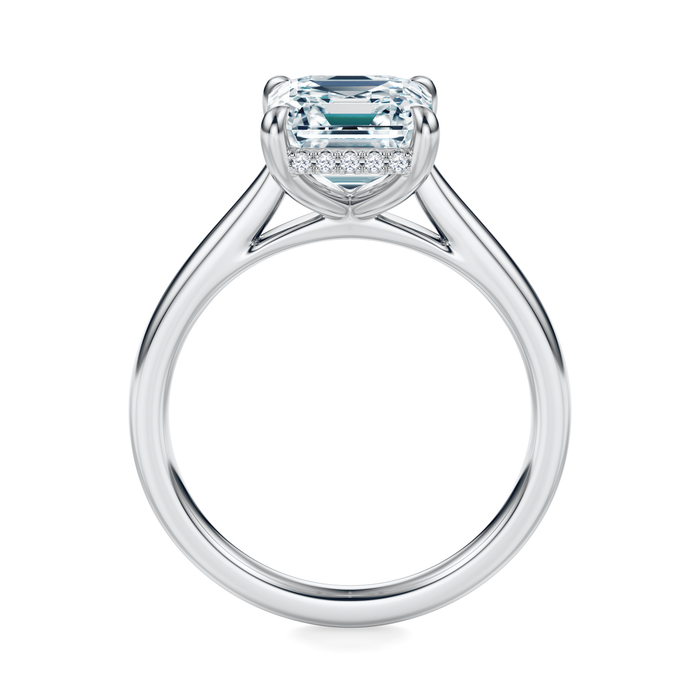Madison Hidden Halo Engagement Ring Setting