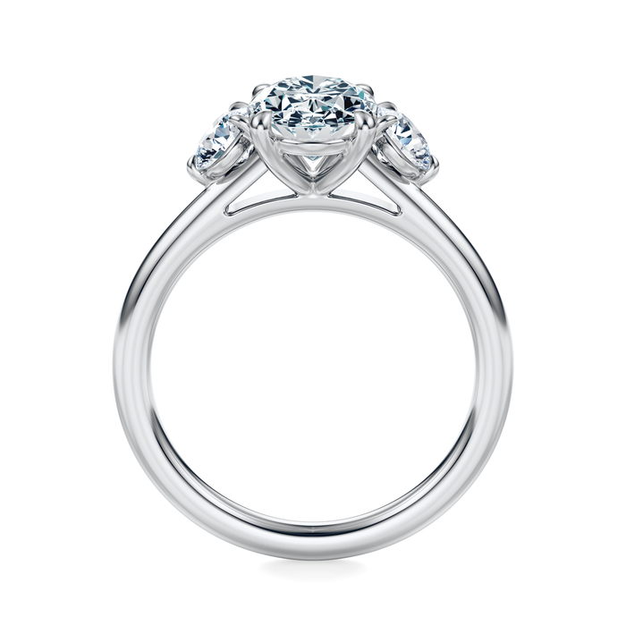 Elizabeth 3-Stone Engagement Ring Setting