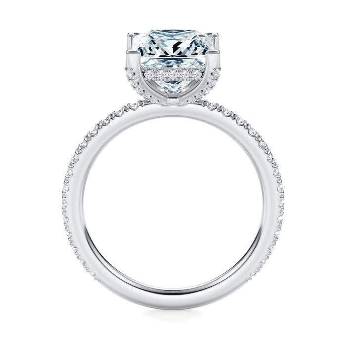 Baxter Full Pavé Engagement Ring Setting