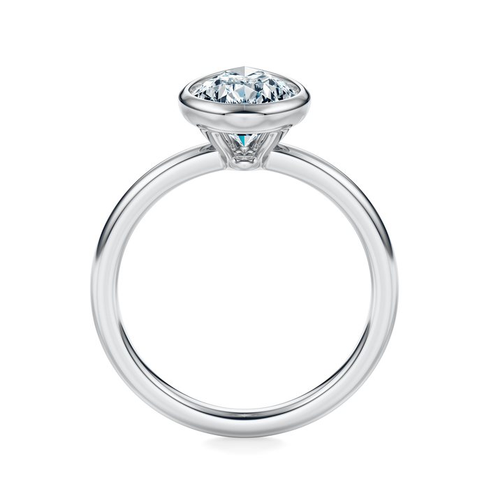 Madison Pavé Engagement Ring Setting