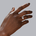 Madison Hidden Halo Engagement Ring Setting