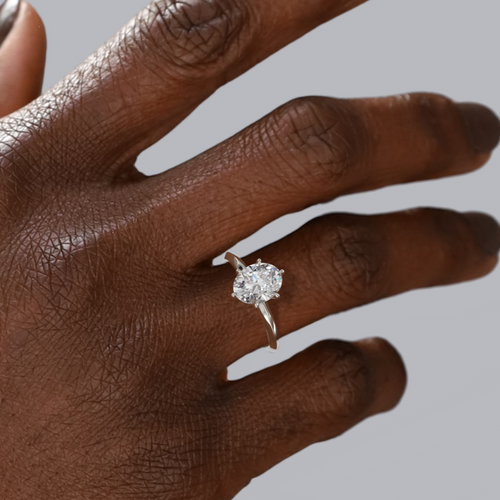 Broadway Solitaire Engagement Ring Setting Image 2