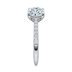 Madison Pavé Engagement Ring Setting