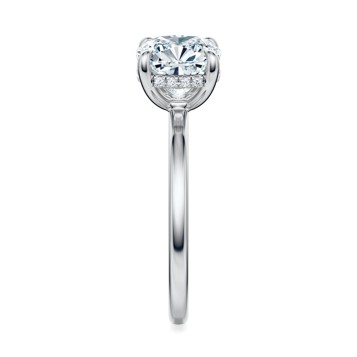 Baxter Hidden Halo Engagement Ring Setting
