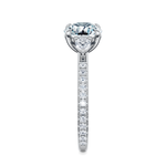 Petite Elizabeth Pavé Engagement Ring Setting