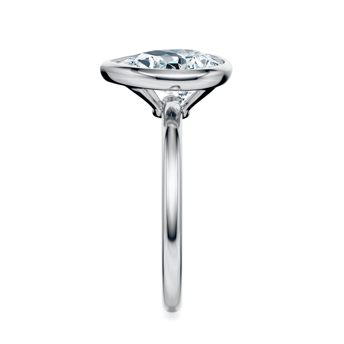 Madison Pavé Engagement Ring Setting