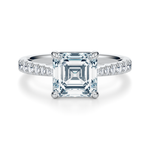 Madison Pavé Engagement Ring Setting