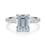 Madison Pavé Engagement Ring Setting