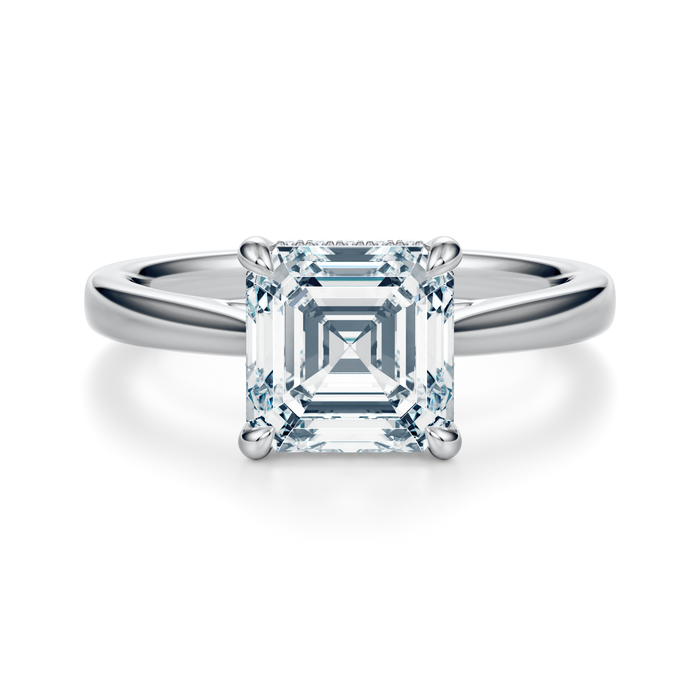 Madison Hidden Halo Engagement Ring Setting