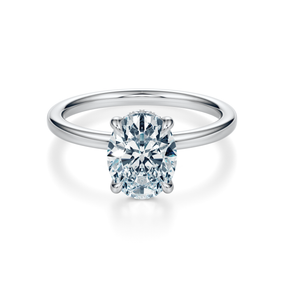Baxter Hidden Halo Engagement Ring Setting