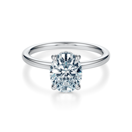 Baxter Hidden Halo Engagement Ring Setting