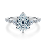 Petite Elizabeth Pavé Engagement Ring Setting