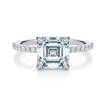 Baxter Full Pavé Engagement Ring Setting