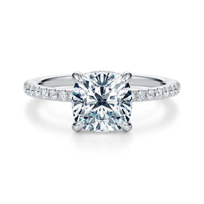 Baxter Full Pavé Engagement Ring Setting