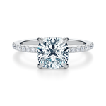 Baxter Full Pavé Engagement Ring Setting