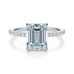 Baxter Full Pavé Engagement Ring Setting