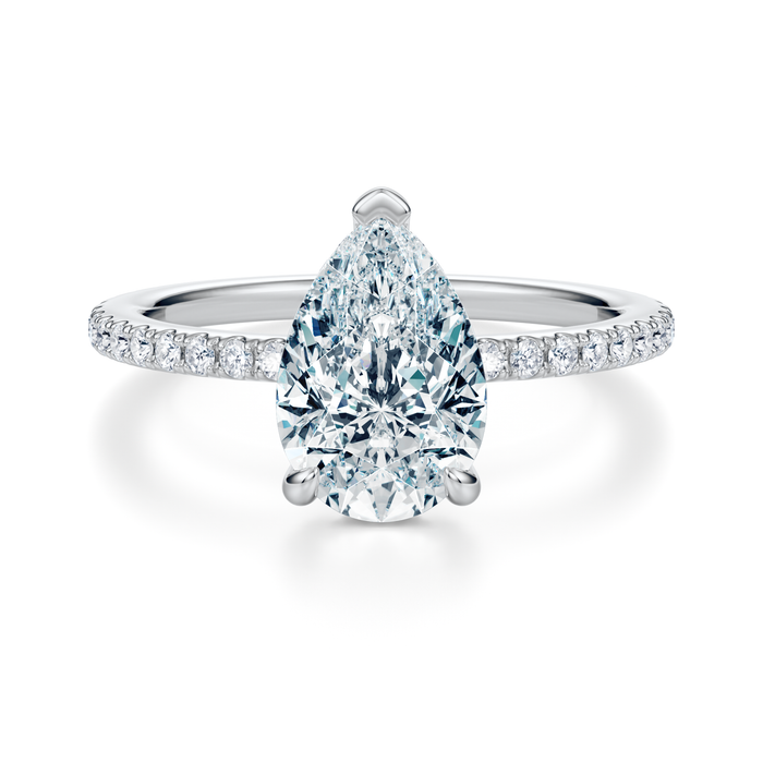 Baxter Full Pavé Engagement Ring Setting