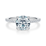 Baxter Full Pavé Engagement Ring Setting