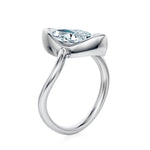 Canal Engagement Ring Setting
