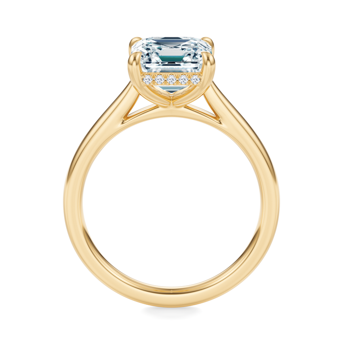 Madison Hidden Halo Engagement Ring Setting