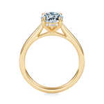 Madison Hidden Halo Engagement Ring Setting