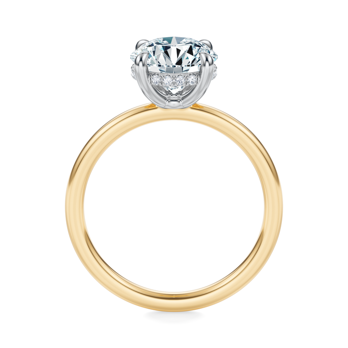 Baxter Hidden Halo Engagement Ring Setting