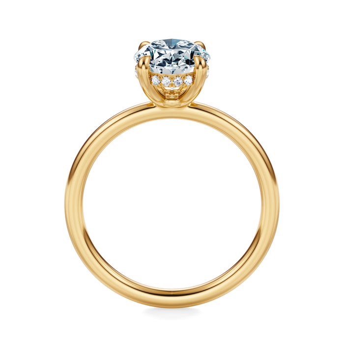 Baxter Hidden Halo Engagement Ring Setting