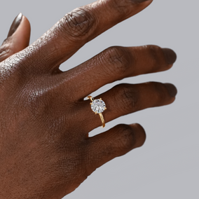 Baxter Solitaire Engagement Ring Setting Image 2