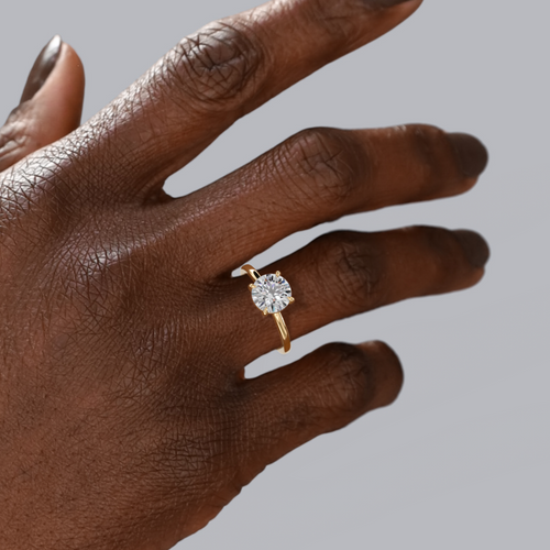 Baxter Solitaire Engagement Ring Setting Image 2