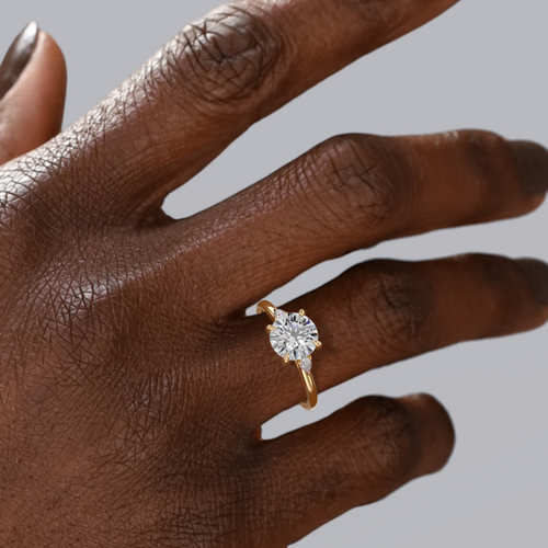 Petite Ann Engagement Ring Setting Image 2