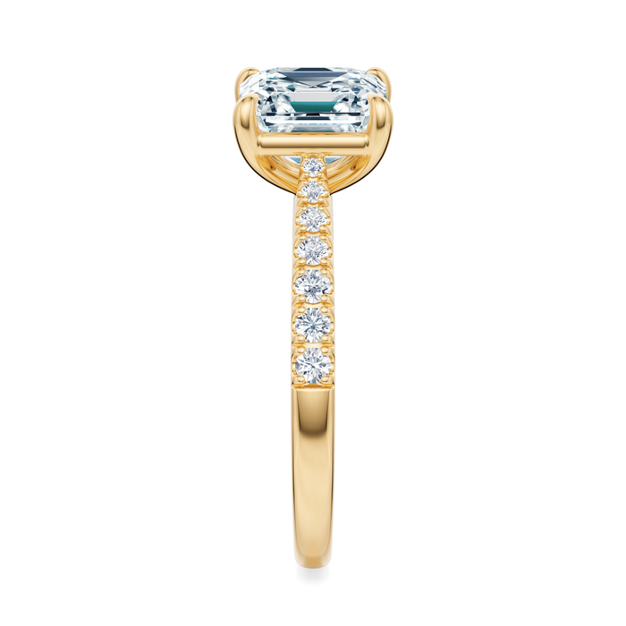 Madison Pavé Engagement Ring Setting